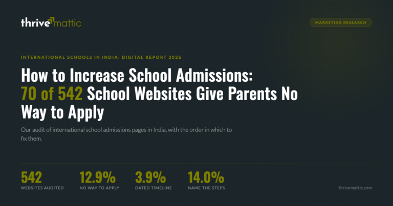 How to Increase School Admissions: Fix the Path From the Admissions Page First